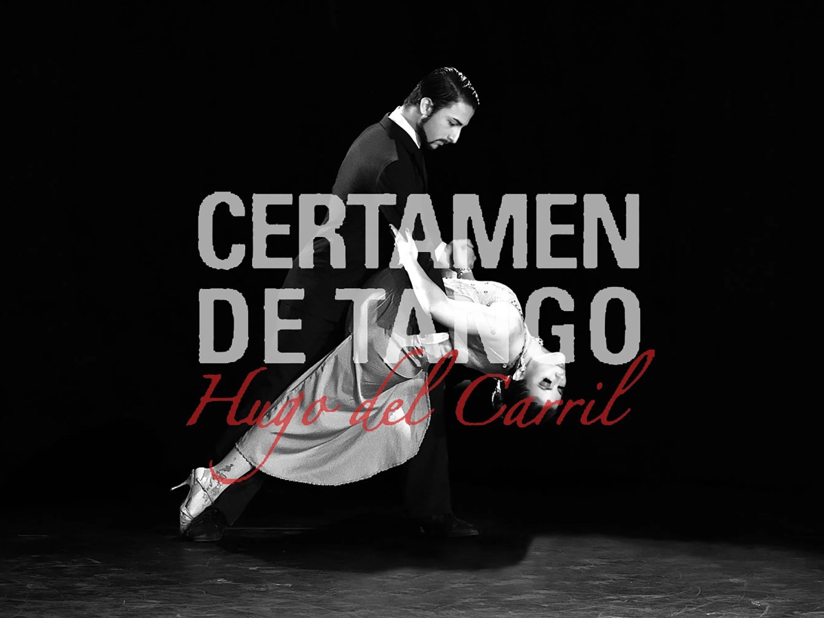 tango dancers at the certamen de tango hugo del carril competition in buenos aires argentina